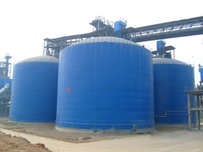 会东水泥钢板库改造