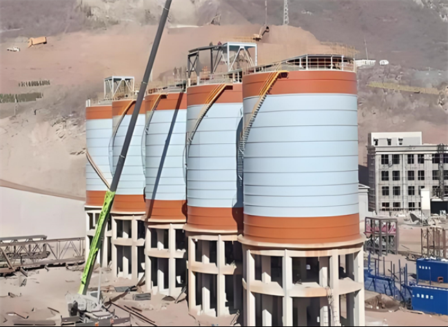 会东高架钢板仓